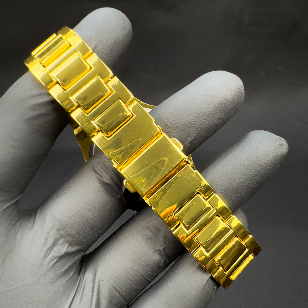 Branded PF Style Luxury Watch - Golden