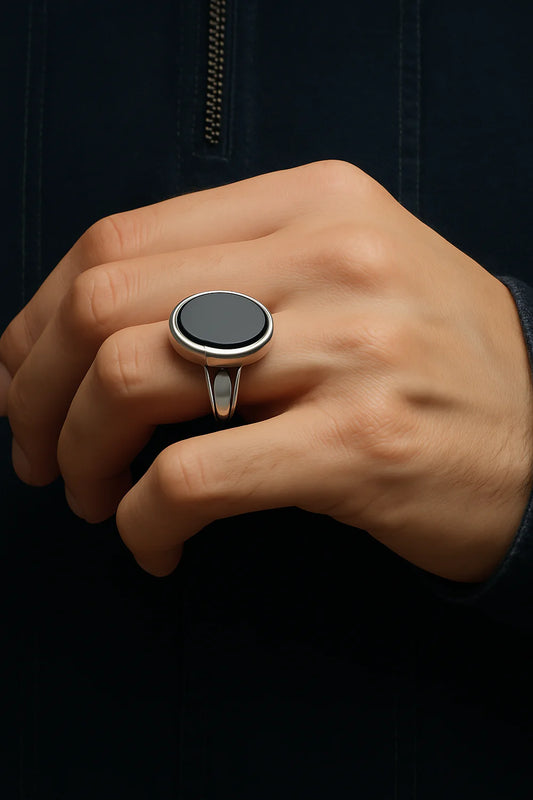 Eclipse Onyx Ring