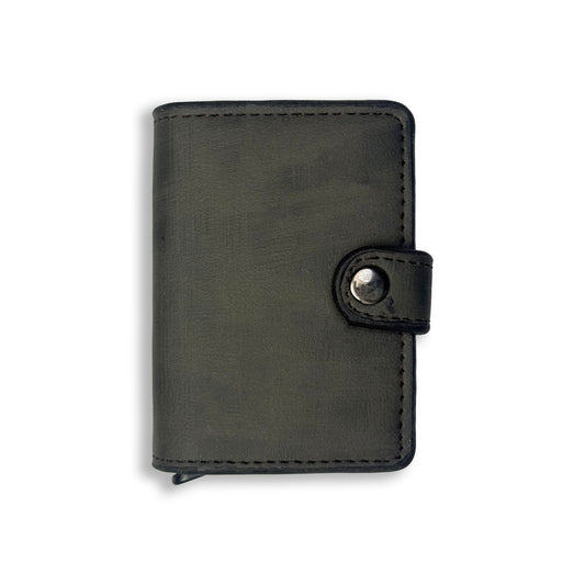 Premium Compact Leather Wallet with Card & Cash Organizer