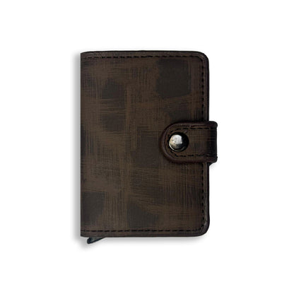 Premium Compact Leather Wallet with Card & Cash Organizer